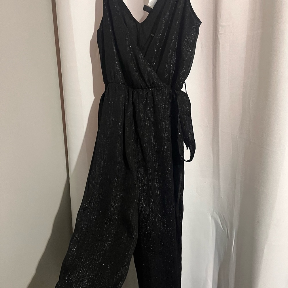 H&M Black Jumpsuit Sleek Modern Versatile
